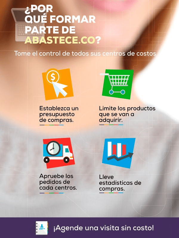 App móvil Abastece.co para pedidos rápidos